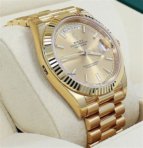 rolex gold 40mm president|rolex president 40mm 228238.